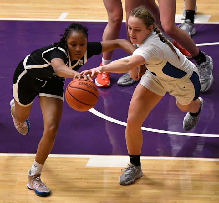 Benson South Medford girls basketball Taylor Balkom 37